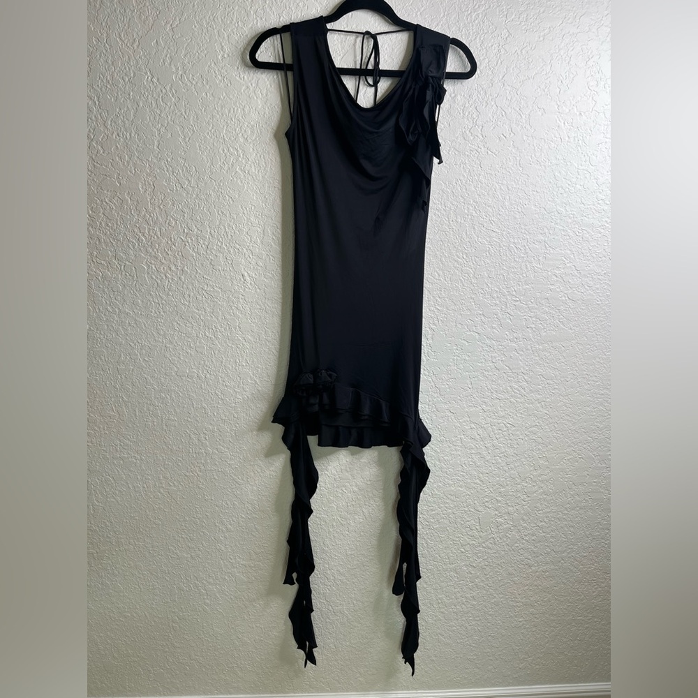 NWT Lioness OPULENCE MINI DRESS ONYX Sz M - Picture 6 of 10